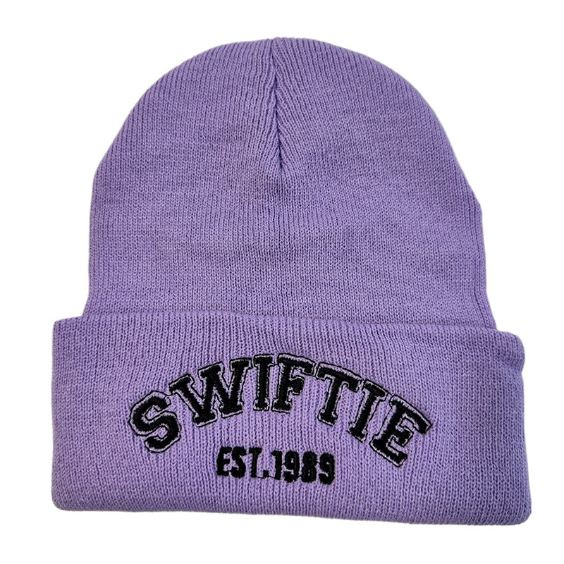 Wholesale Embroidered 1989 Letter Beanie