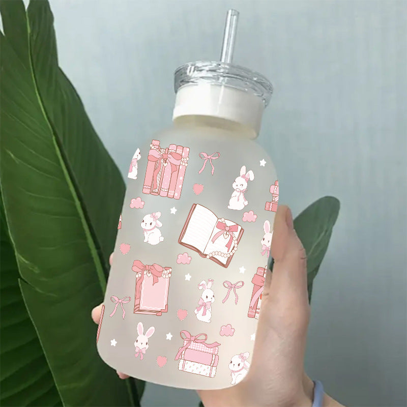 Wholesale Color Brush Paint 16oz Cup UV DTF Wraps