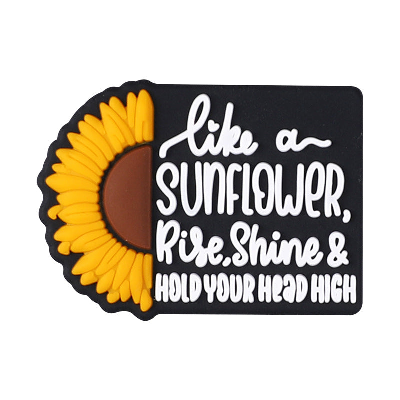 Wholesale 20pcs Sunflower Cartoon Highland Bull Focal Beads