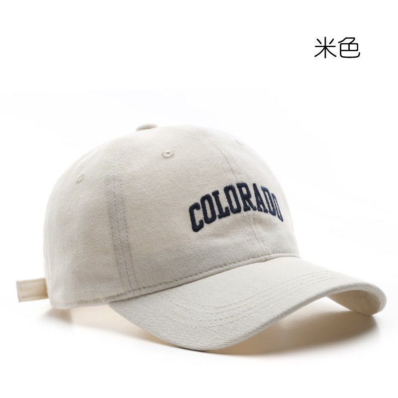 Wholesale Fashion Retro Letter Embroidery Outdoor Baseball Cap
