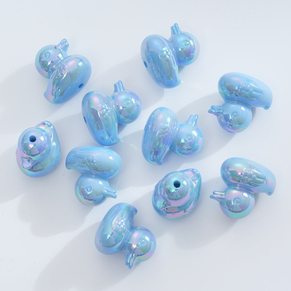 Wholesale 10pcs Duck Beads DIY Jewelry Accessories Vertical  Beads