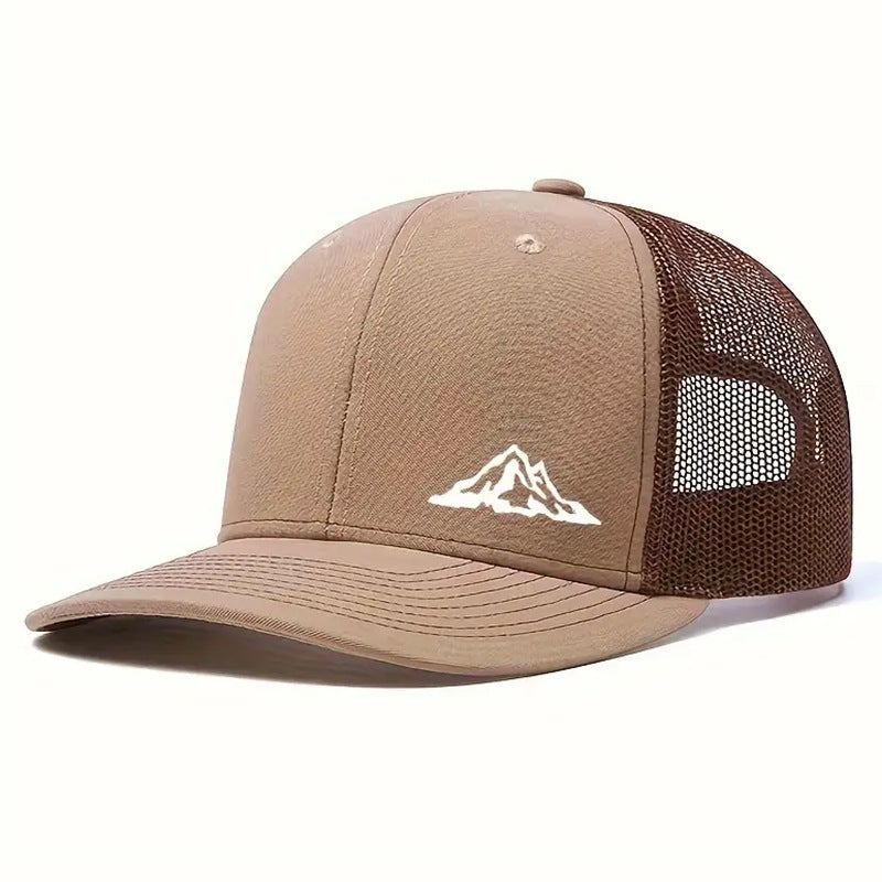 Wholesale of Slightly Curved Outdoor Mesh Cotton Baseball Caps