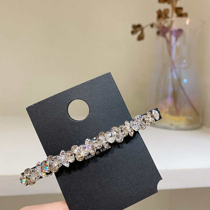 Wholesale Rhinestone Hair Clip Shiny Side Hair Clip