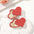 Wholesale Valentine's Day Series Gold Powder Cloth Shiny Cupid Love DIY Grab Clip Hair Accessories Duckbill Clip