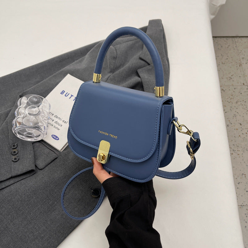 Wholesale Autumn and Winter Retro Portable Saddle Bag Shoulder Bag