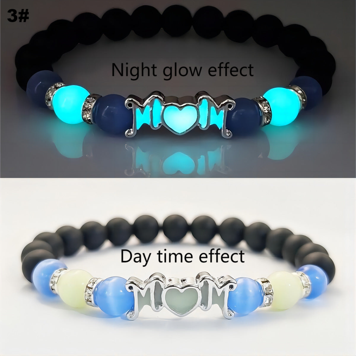 Wholesale Mother' s Day Love Luminous Bracelet