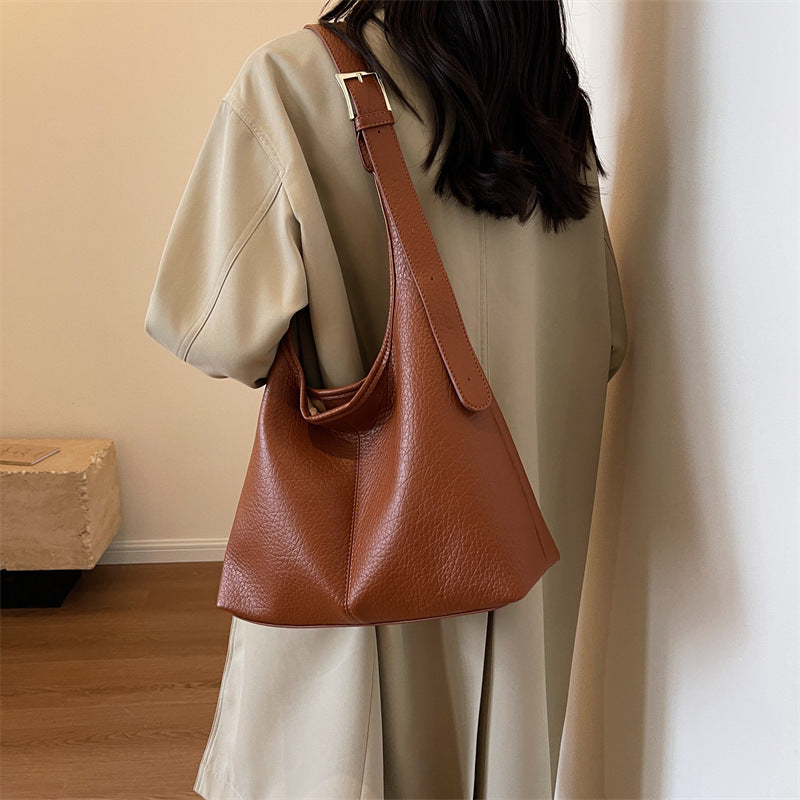 Wholesale 2023 PU Large Capacity One Shoulder Tote Bag