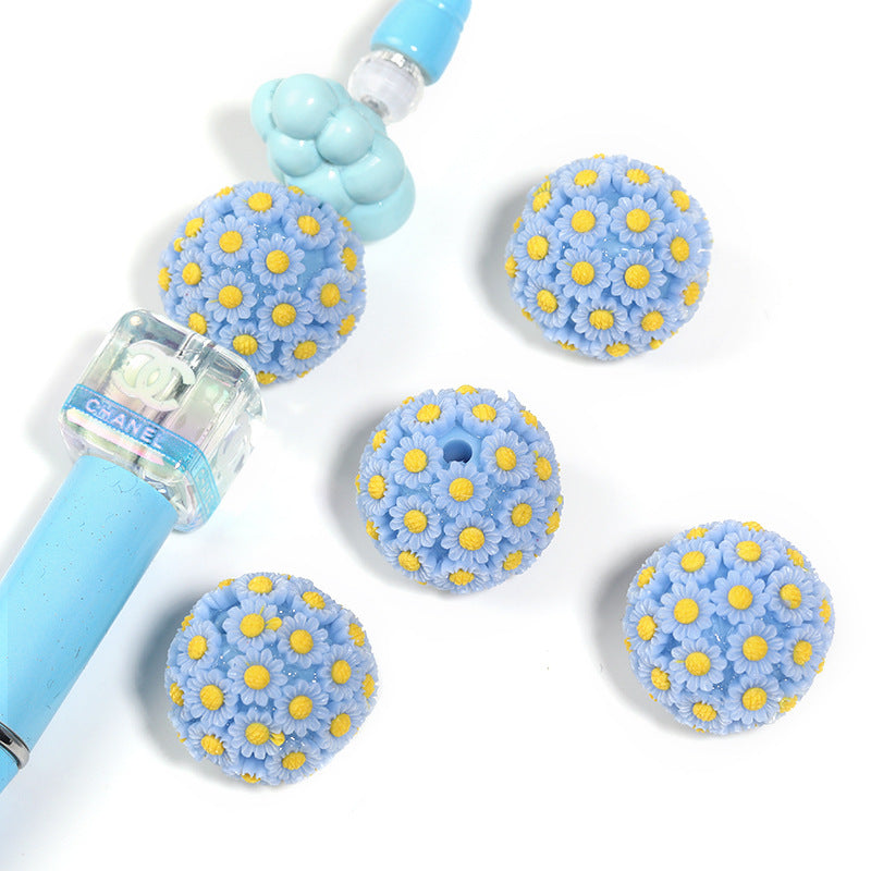 Wholesale 10PCS DIY Acrylic Flower Ball Balls