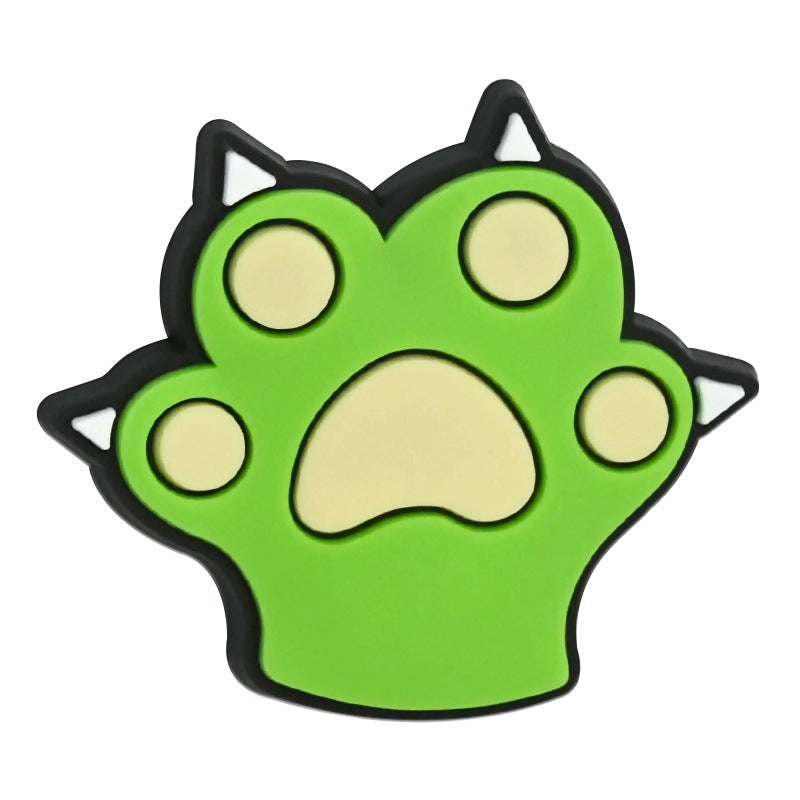 Wholesale Random 100pcs Animal Footprint Cartoon Focal Beads