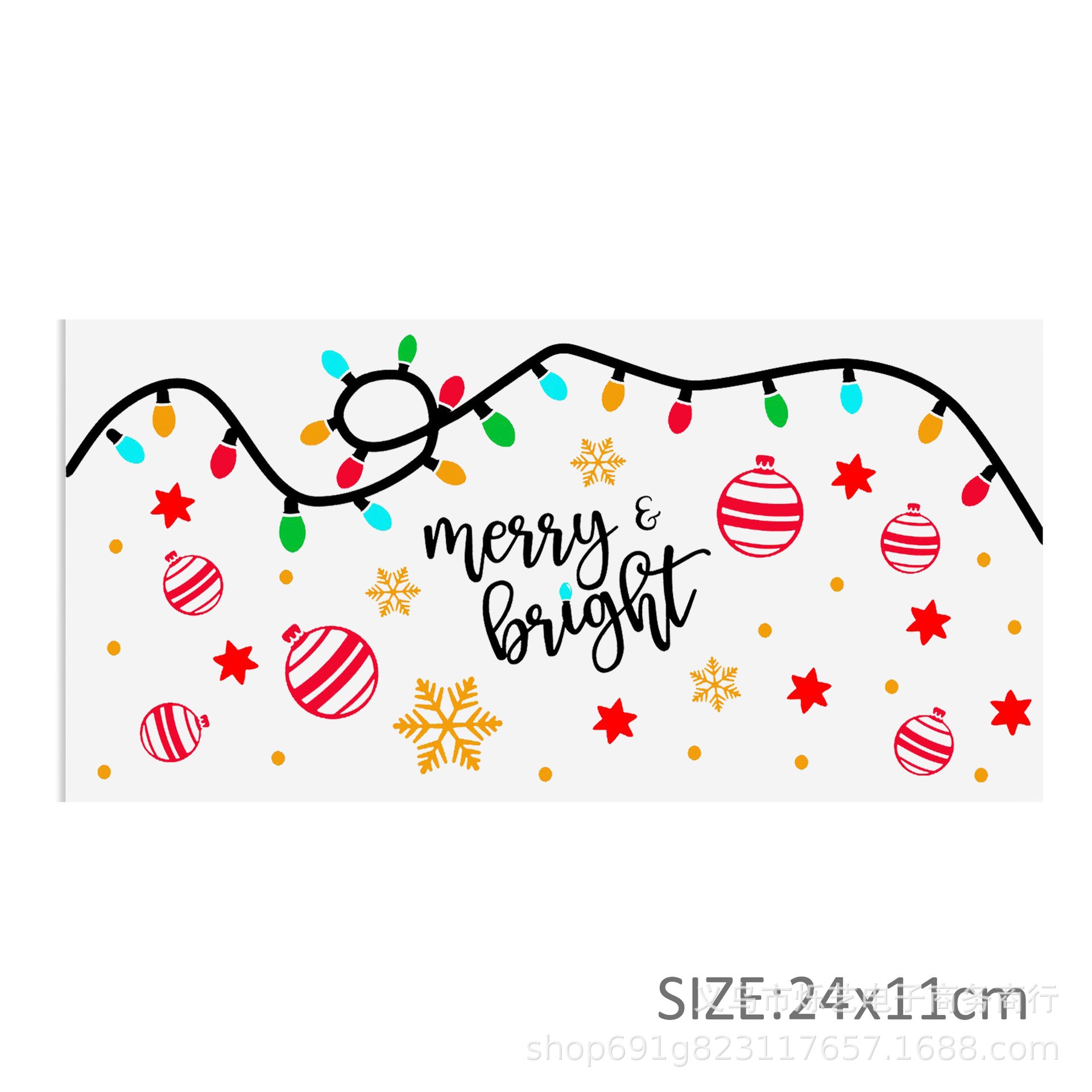 Wholesale Christmas series  Olaf  16oz Cup UV DTF Wraps