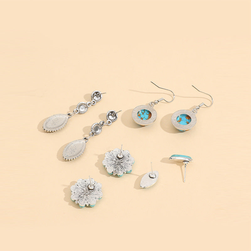 Wholesale Vintage ethnic feng shui drop tassel set