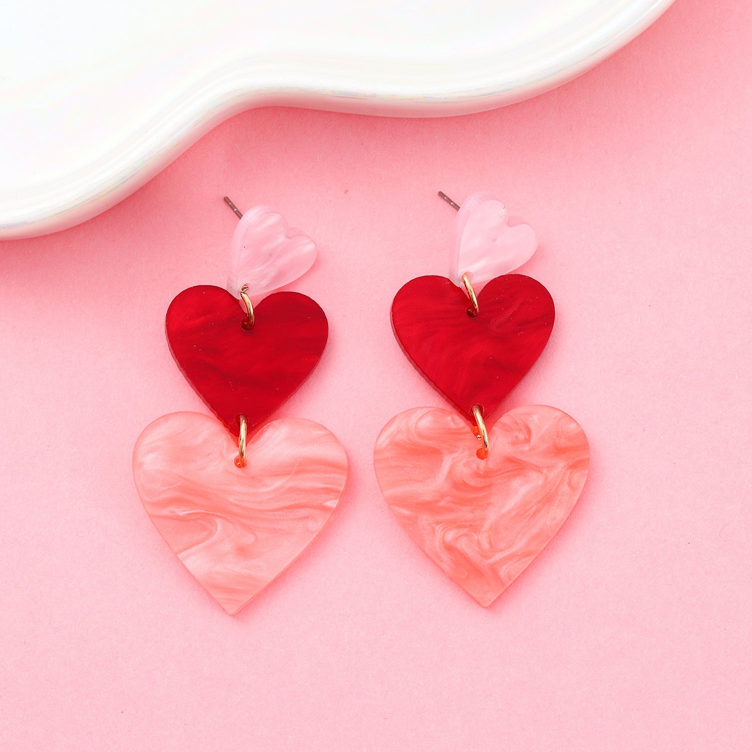 Wholesale Valentine' s Day Love Earrings Design Sense Earrings