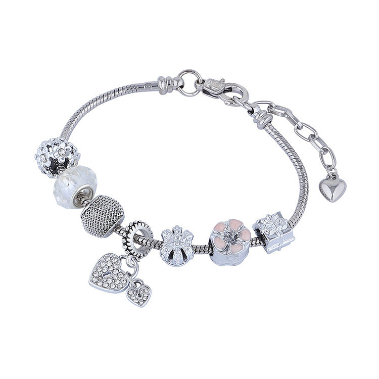 Wholesale DIY Bracelets Hollow Flower Bracelet