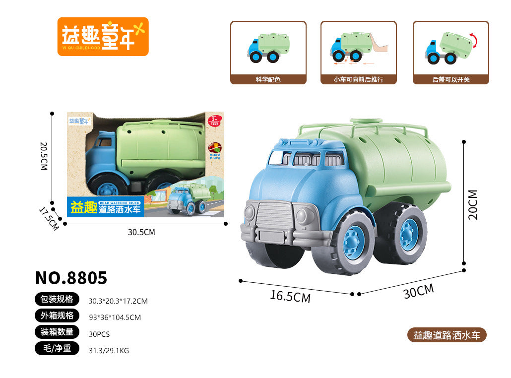 Wholesale Children's Transport Truck Crash Resistant Early Education Simulation Toy