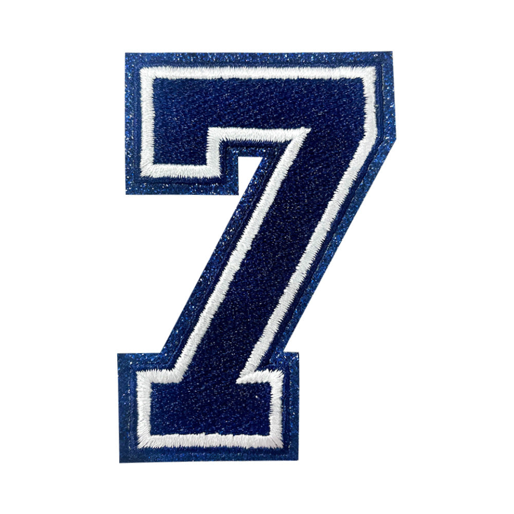 Wholesale Baseball Numbers 0 9 Iron On Embroidery Patches Polyester Fashion Accessory DIY Craft Supply For Clothing And Boutique Resale
