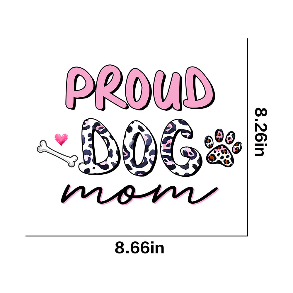 Wholesale 10pcs Dog Mom Series UV DTF Ready to Press Transfers Wraps