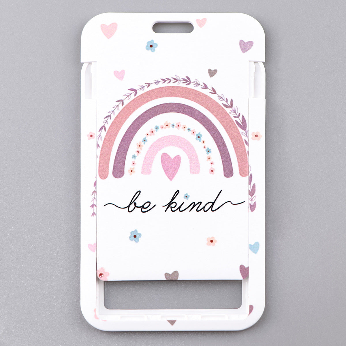 Wholesale Rainbow Card Holder Ribbon Polyester Cell Phone Lanyard Keychain