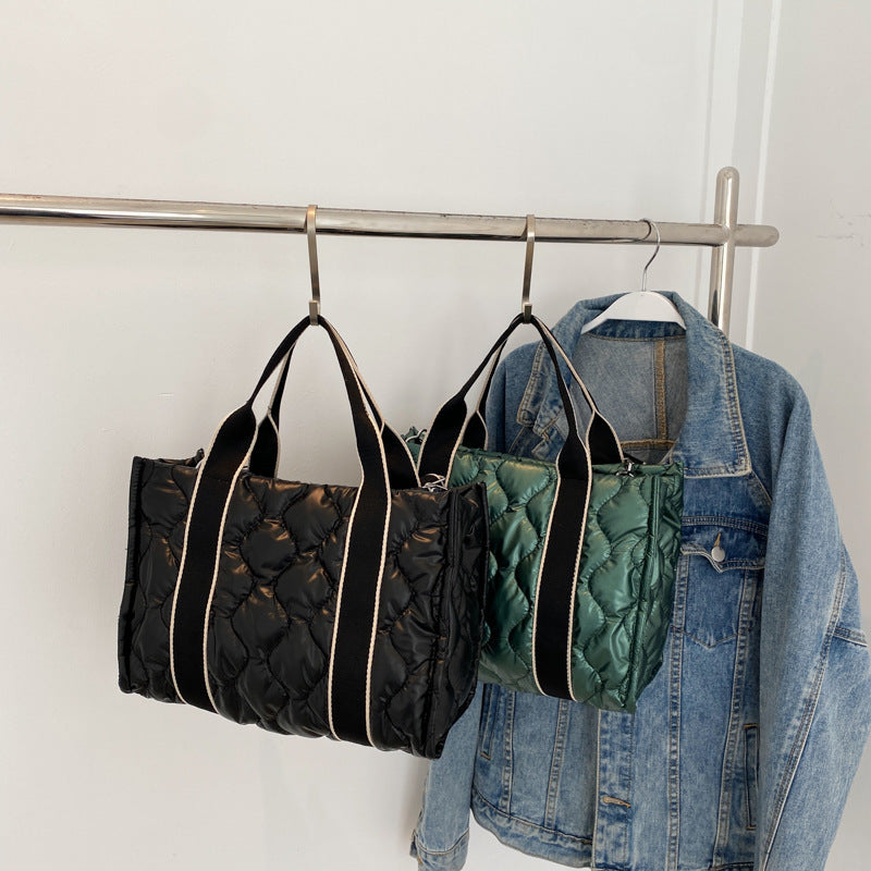 Wholesale Space Cotton Tote Bags, Down Jacket Bags