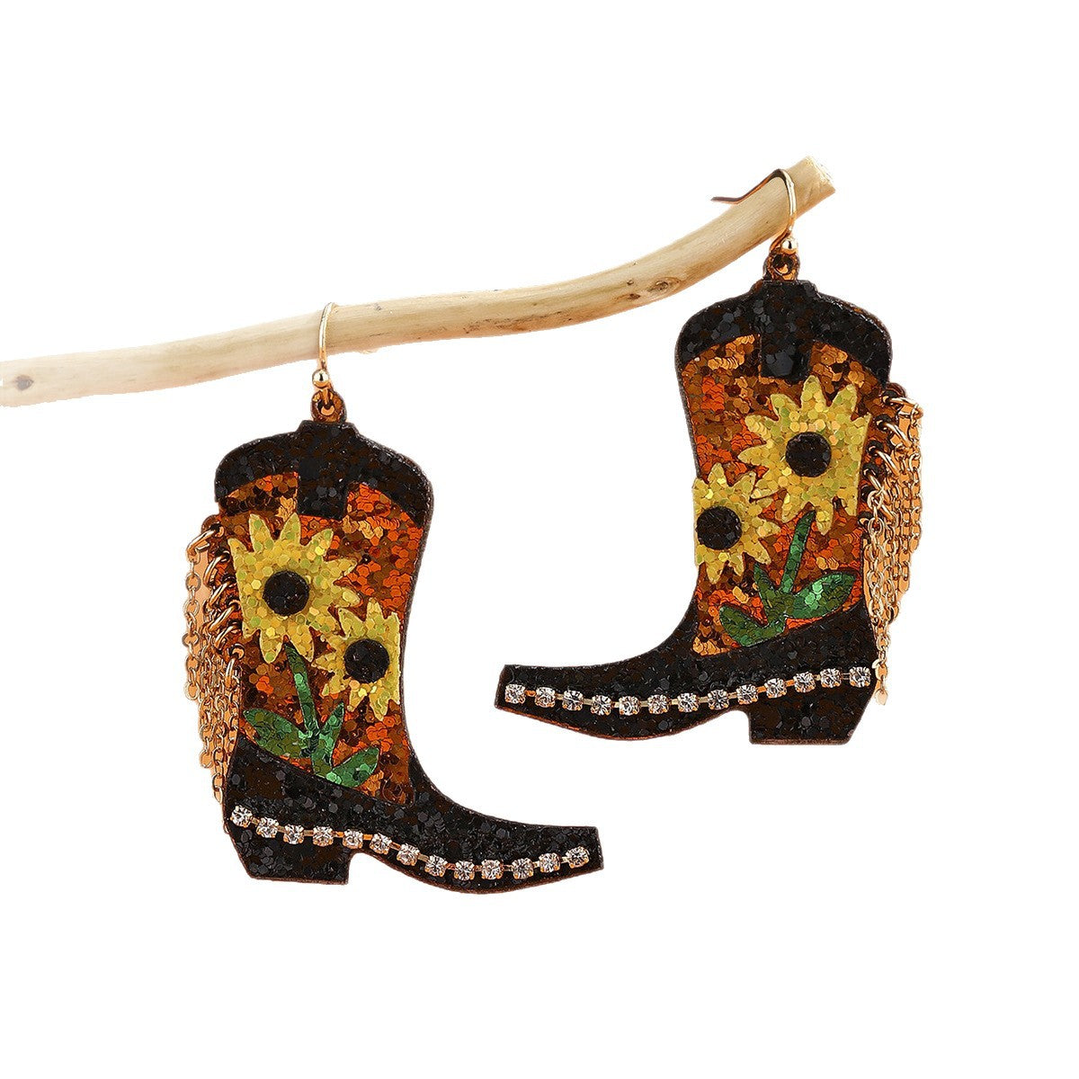 Earrings Vintage ethnic style jewelry long earrings