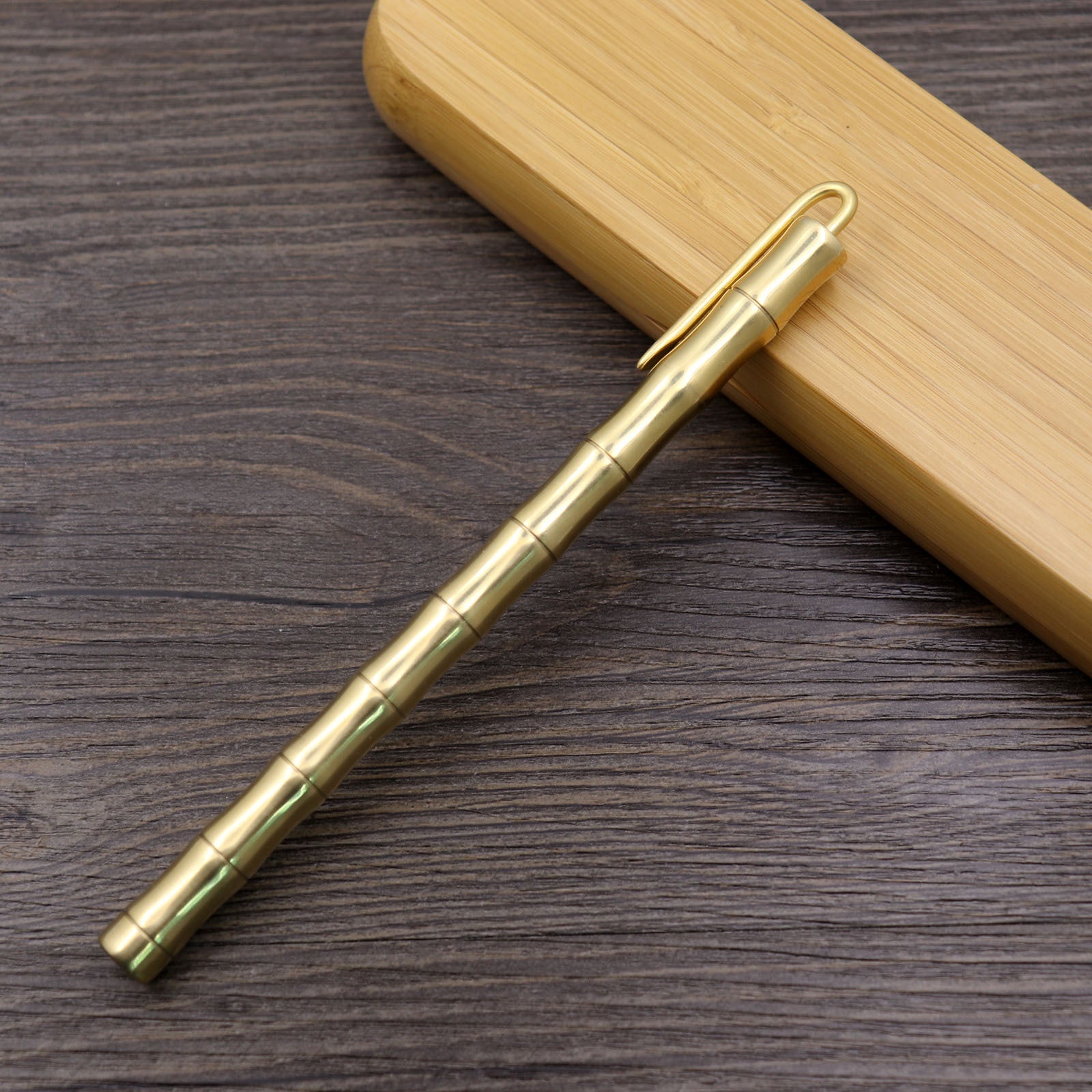 Wholesale Bamboo Brass Pens