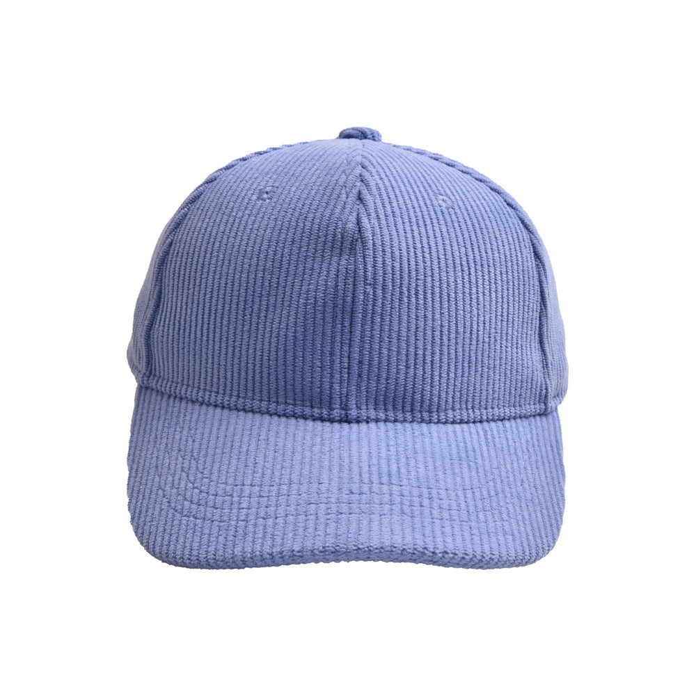Wholesale outdoor warm windproof casual solid color parent-child peaked cap