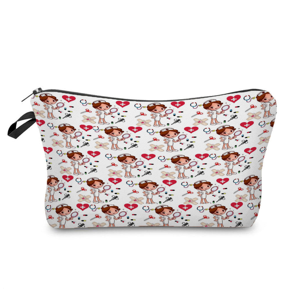 Wholesale Polyester Printed Cosmetic Bag