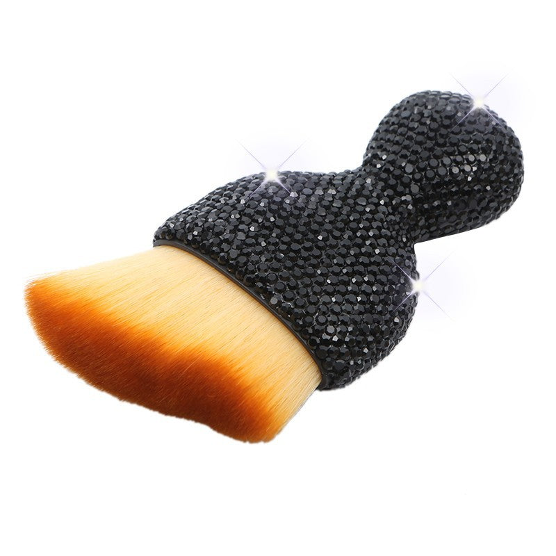 Wholesale Car Air Conditioning Air Outlet Cleaning Diamond Bristle Brush Soft Rubber Car Interior