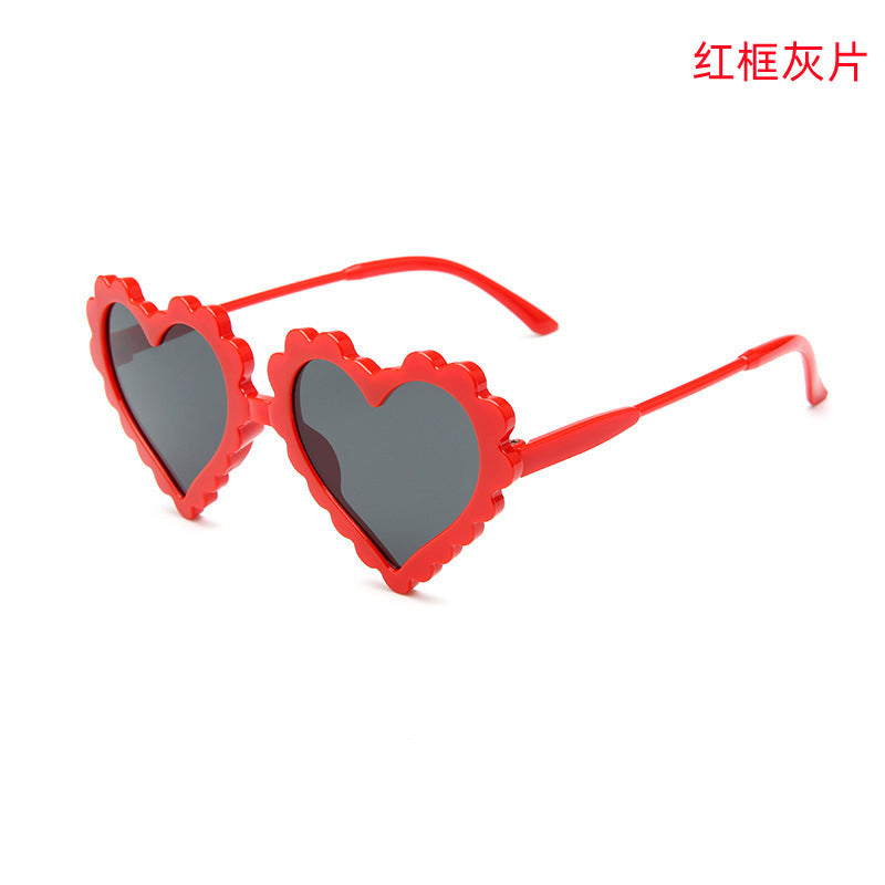 Wholesale Children's Heart Shaped Sunglasses