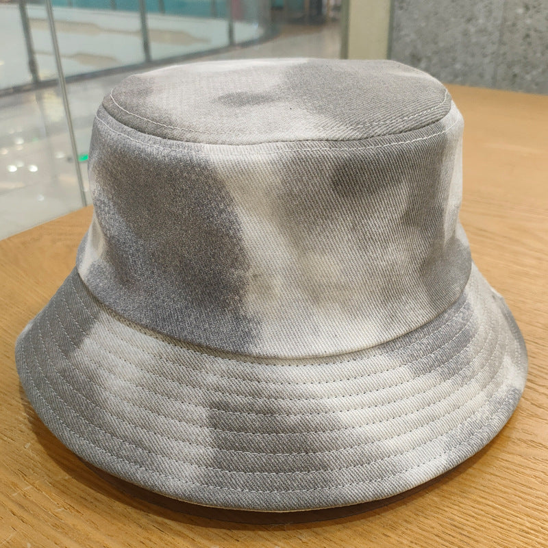 Wholesale Tie Dye Reversible Sun Visor Versatile Fisherman Hat