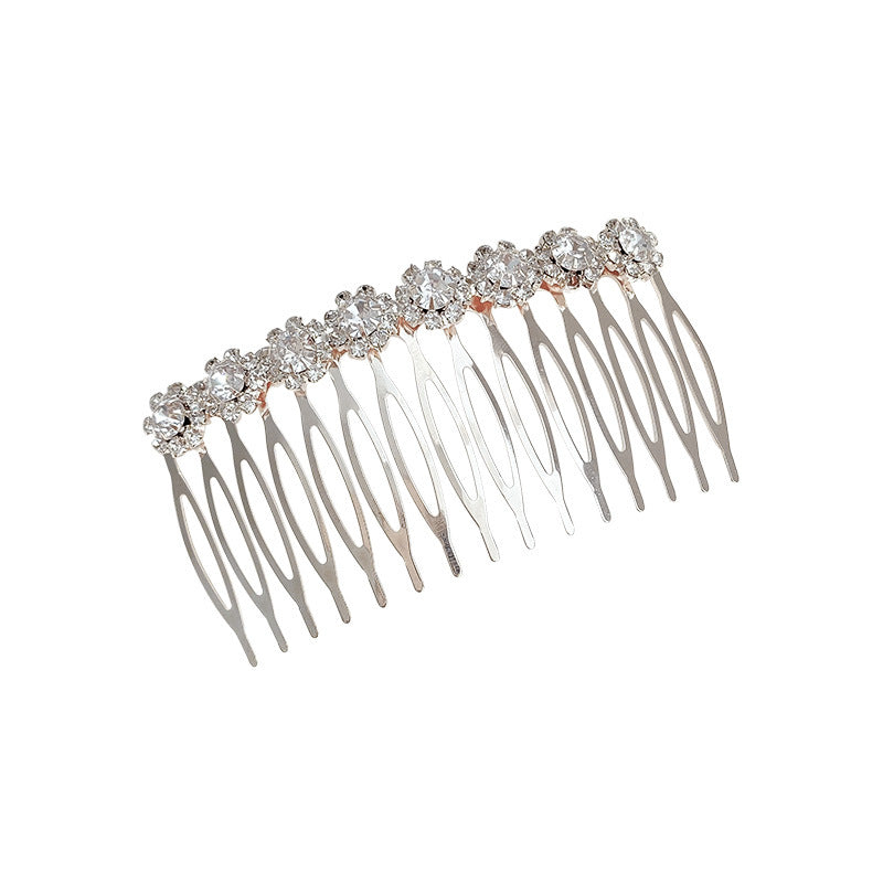 Wholesale Zircon Pearl Hair Comb Disk Bow Hair Clips