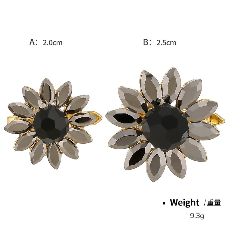 Wholesale Alloy Diamond Plated Hair Clip