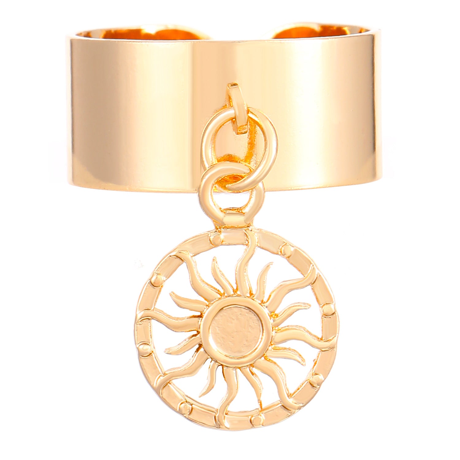 Wholesale Cat's Paw Zircon Pendant Ring