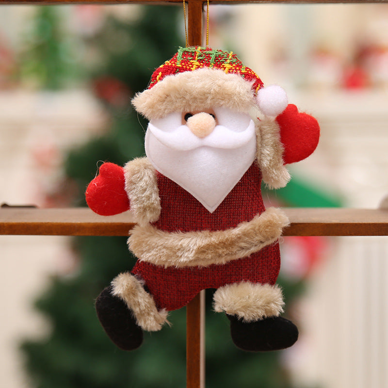 Wholesale Christmas Tree Accessories Fabric Figurines