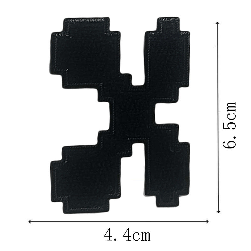Wholesale Classic Black Embroidered Letter Patches Set Of 26 Adhesive Applique For Coat Repair DIY Craft Supply