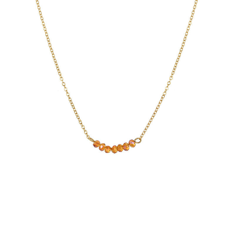 Wholesale Stainless Steel Freshwater Imitation Pearl Necklaces