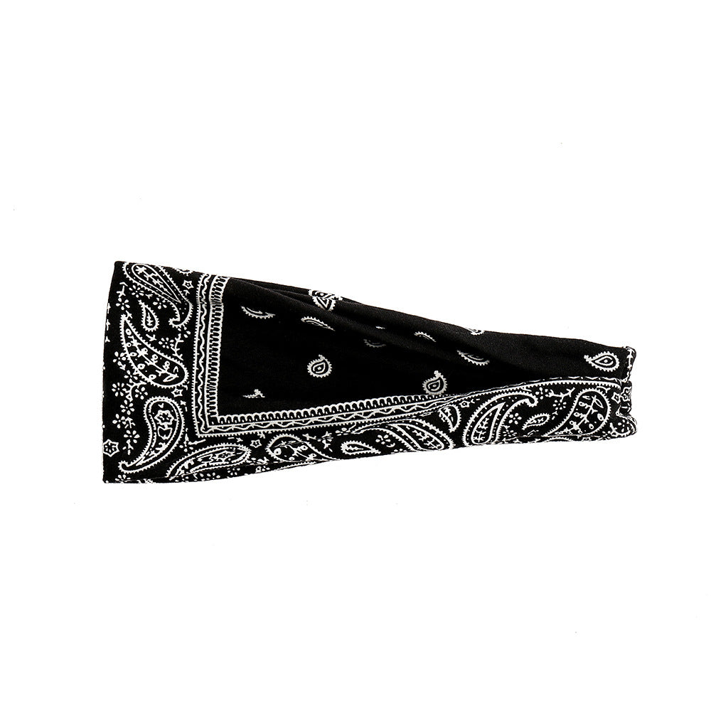 Wholesale Yoga Printed Bohemian Stretch Headband