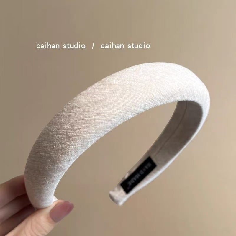 Wholesale Chenille Velvet Retro Elegant High Headband