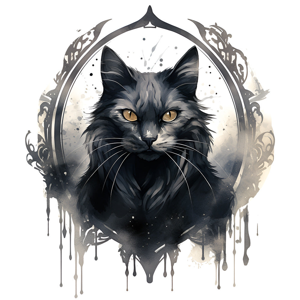 Wholesale 10pcs Halloween Black and White Horror Series UV DTF Ready to Press Transfers Wraps