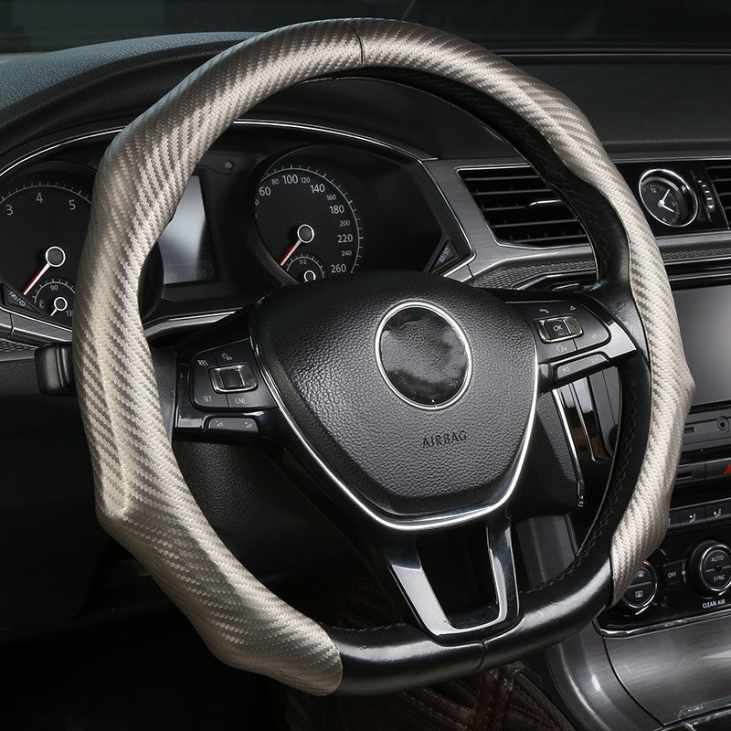 Wholesale Car Cover Creative Carbon Fiber Steering Wheel