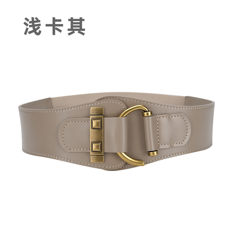 Wholesale Retro Style Belt Waist Cinch Elastic Belt