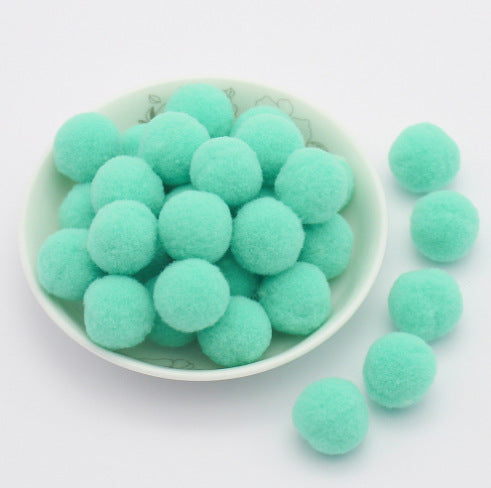 Wholesale 15MM diy handmade materials headdress accessories high elastic wool ball colorful wool ball NO HOLE