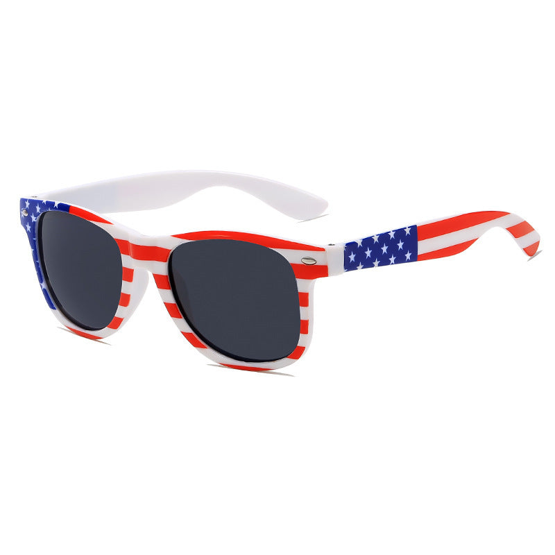 Wholesale Independence Day flag party sunglasses