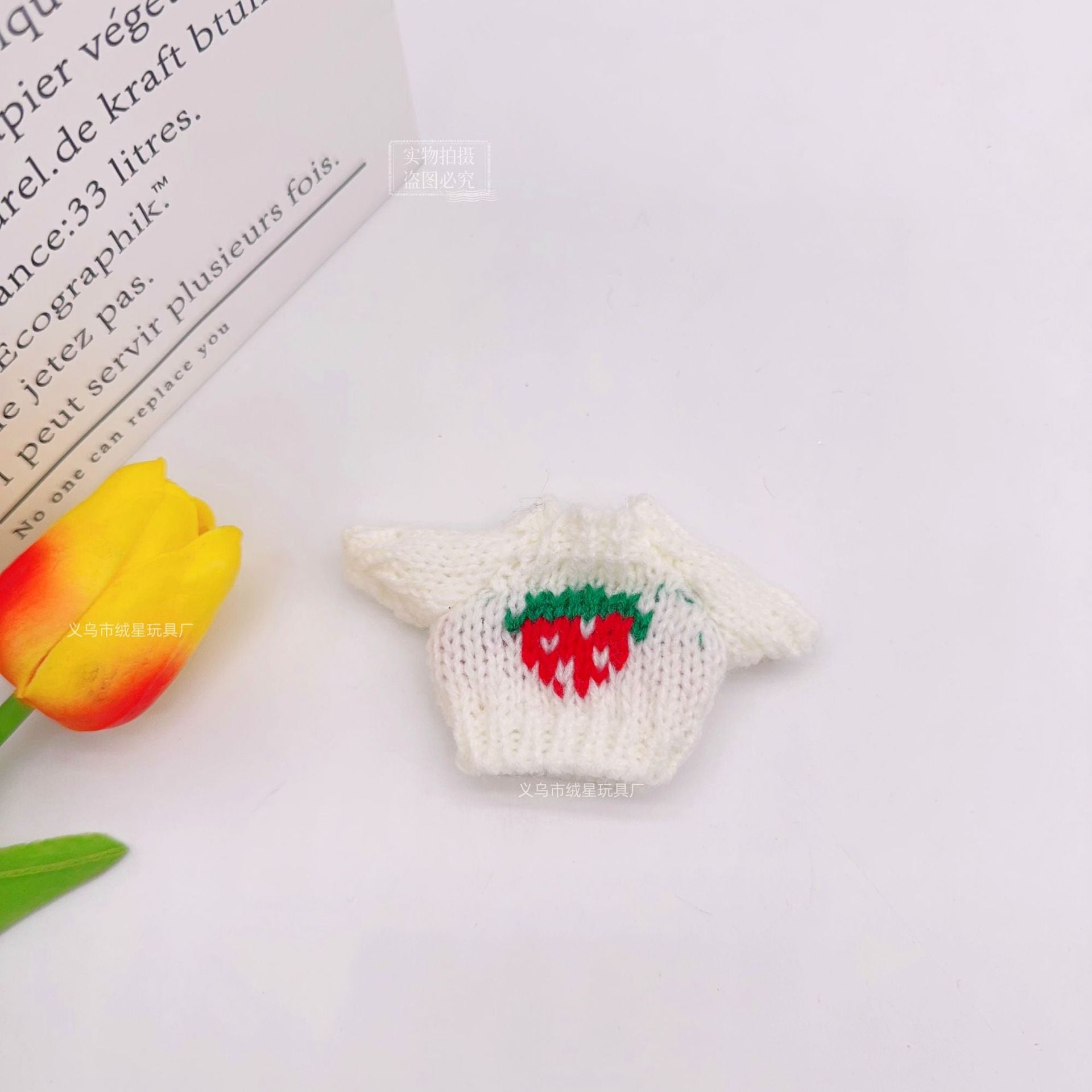 Wholesale Creative Cotton Sweater Doll Accessories Little Clothes for Cotton Dolls Dog Leader Costume Toy Series Life Category