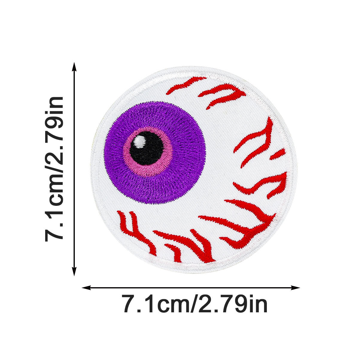 Wholesale  2pcs/pack Embroidered Fabric Hot Melt Adhesive Patches