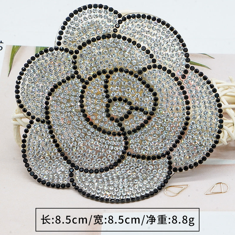Wholesale 10pcs Hot diamond bear perfume bottle rhinestone DIY Patches