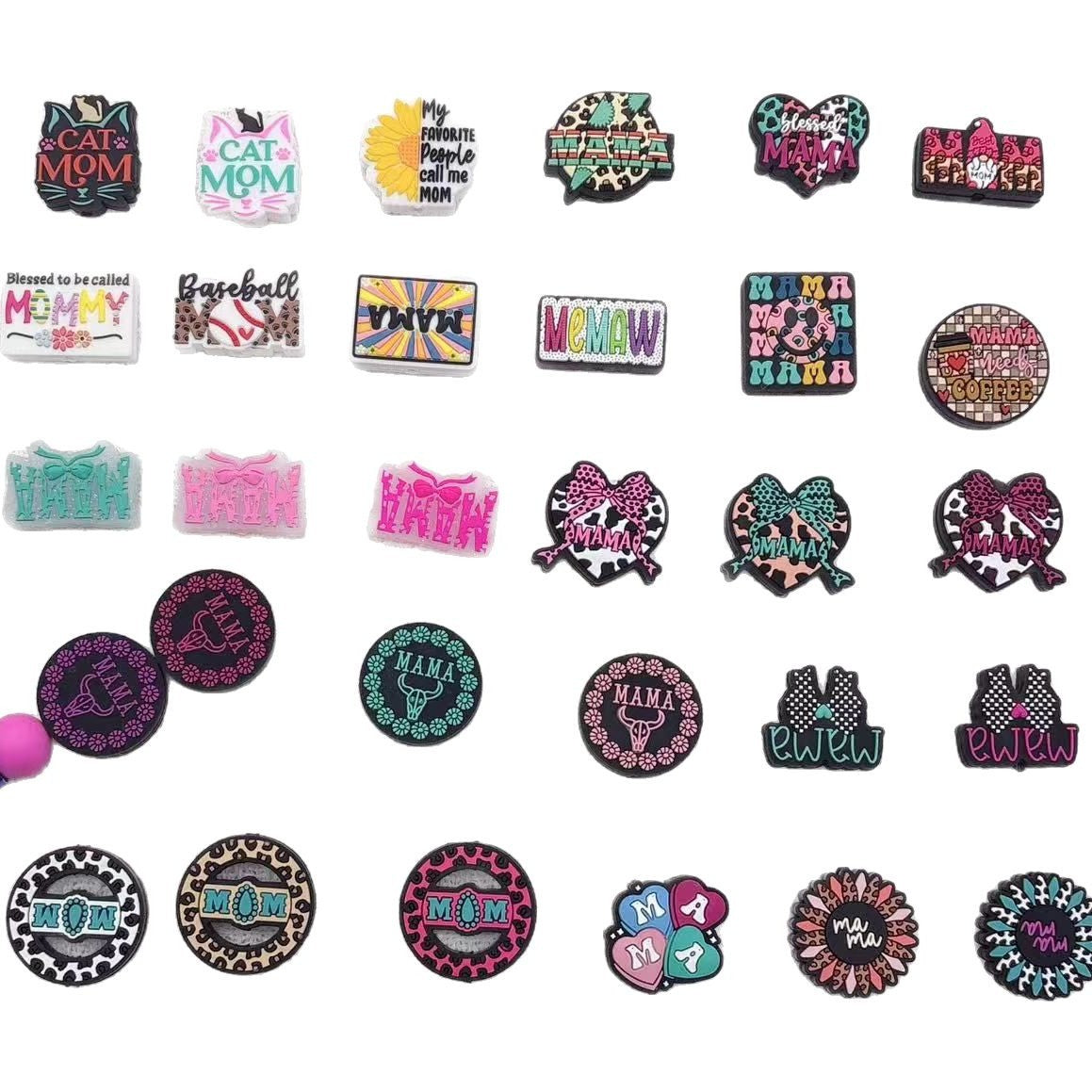 Wholesale 10pcs Creative silicone beads