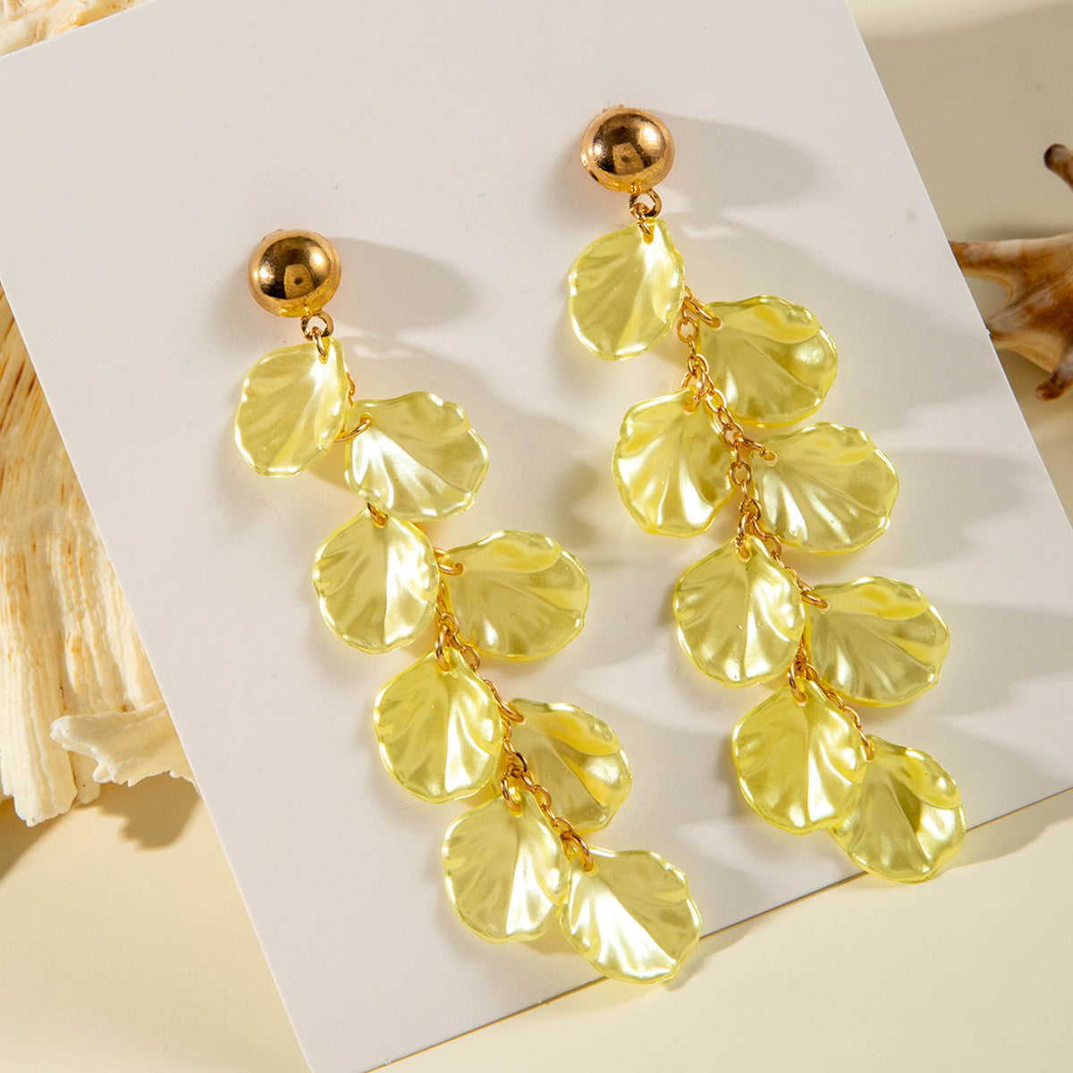 Wholesale 10pcs Colorful shell earrings