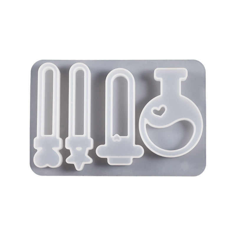 Wholesale DIY Silicone Magic Experimental Bottle Quicksand Pendant Mold