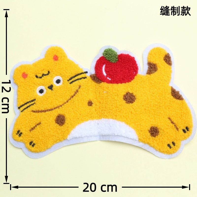 Wholesale 10pcs Sausage Dog Embroidery Large Cartoon Embroidery DIY Patches