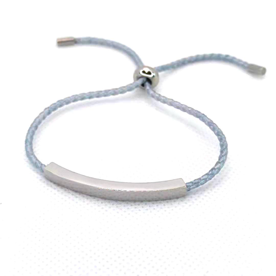 Wholesale DIY Stainless Steel Braided Rope Bracelet
